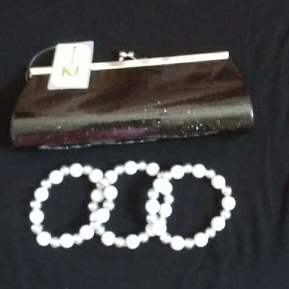 BRAND NEW SMALL EVENINGS CLUTCH PURSE - Picture 7 of 10